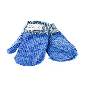 Детские варежки КОРОНА 35% бамбук, 45% шерсть, 20% спандекс (0690) - фото 22828