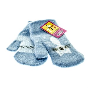 Детские перчатки Катюша 43%шерсть,50% фибра, 7%спандекс  (1136) - фото 22832