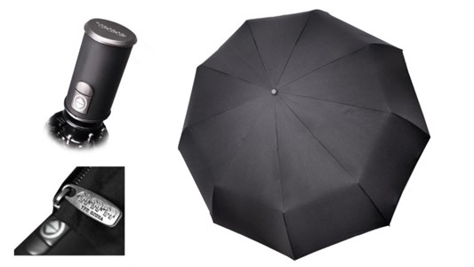 Зонт ТРИ СЛОНА суперавтомат мужской 100% п/э (8909) - фото 22942