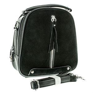 Сумка -рюкзак женский галантерейная кожа нат. замша (9078) - фото 23040