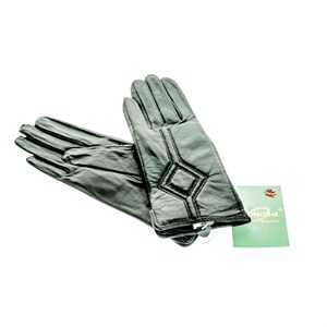 Перчатки жен. Mimosa натуральная кожа  подкл. шелк (А6) - фото 23090