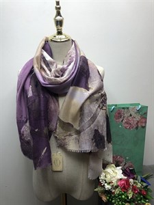 Палантин женский Famuyi 30% хлопок, 70% бамбук, 180*80 (207468) - фото 23133