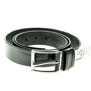 Ремень мужской LS натуральная кожа клас. пряжка (2209-6) - фото 23155