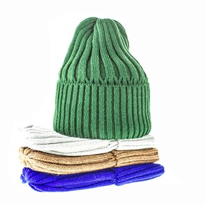 Шапка женская 70% шерсть, 30% акрил на флисе (2309) - фото 23172