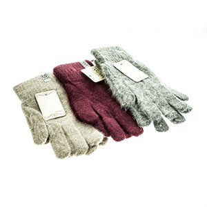 Перчатки женские Henu 40% шерсть, 50% акрил, 10% спандекс  (F003) - фото 23314