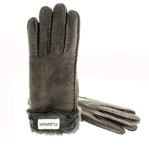 Перчатки жен. Flagman нубук подкл п/шерсть (0212-3) - фото 23319