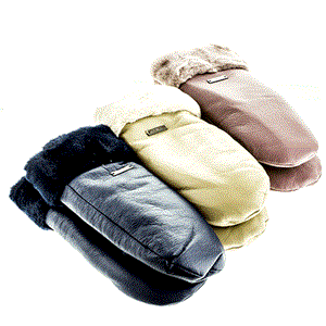 Варежки женские LuMeiJia гал. кожа, подкл плюш (1012-6) - фото 23327