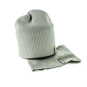 Комплект женский (шапка+хомут) MISKORKI 75%вискоза, 20% акрил, 5% другие волокна (0109-1) - фото 23548