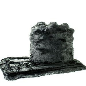 Комплект женский ШАТУШ (шапка+хомут) 60% нейлон,14% п/э,26% вискоза (Н0362) - фото 23581