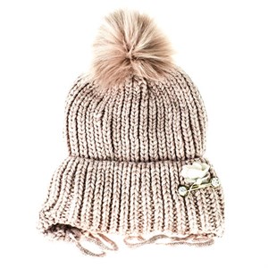 Шапка детская 80% шерсть, 20% акрил с подкладом (0111-3) - фото 23589