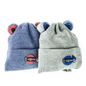 Шапка детская 20% шерсть, 80% акрил с подкладом (0111-14) - фото 23600