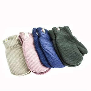 Детские варежки Monaliza 70% шерсть, 20% бамбук, 10% акрил (1125) - фото 23624