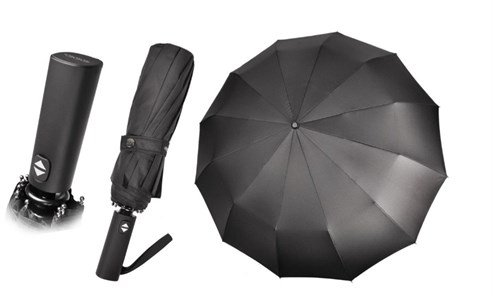 Зонт ТРИ СЛОНА суперавтомат мужской 100% п/э (8120) - фото 23626