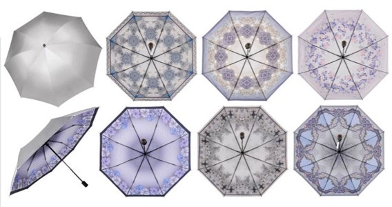 Зонт ТРИ СЛОНА суперавтомат женский 100% п/э (3855) - фото 23628