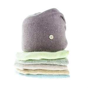 Шапка женская Катрин Gold 30%ангора,40%вискоза,10%шерсть,20%нейлон (Анна) - фото 23718