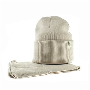 Комплект женский (шапка+ шарф) Катрин  Gold 10% кашемир,30%шерсть, 20% вискоза, 40% пан (Флэш) - фото 23724