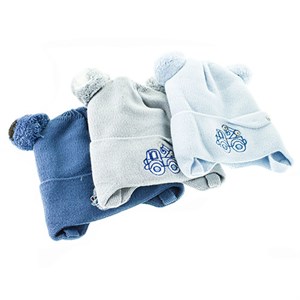 Шапка детская 50% шерсть, 50% акрил с подкладом (1511-2) - фото 23742