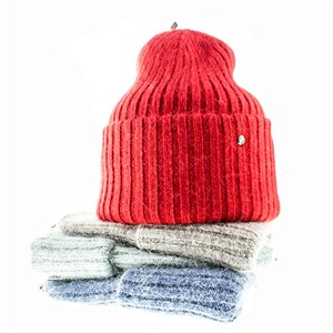 Шапка женская EDENGOLD 40% ангора, 30% шерсть, 30% акрил (Сибирь) - фото 23750