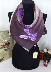 Платок женский FAMUYI 30% хлопок, 70% бамбук 90*90 (220063) - фото 23831