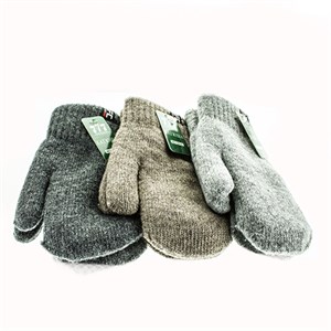 Подростковые варежки Катюша 50%фибра, 43% шерсть, 7% спандекс, (2215) - фото 23927