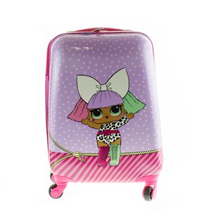 Чемодан ДЕТСКИЙ  пластик 4 колеса (31.05) - фото 24058