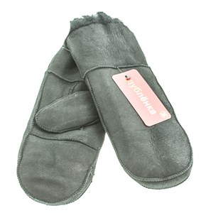 Варежки женские Дубленка натуральная кожа/овечья шерсть  (1312) - фото 24271