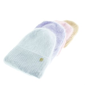 Шапка женская Halongyi 70% ангора, 15% шерсть, 15% акрил  (2184) - фото 24306