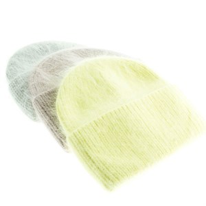 Шапка женская Dong zhi hua 10% акрил, 20%шерсть, 70% ангора (0337) - фото 24308
