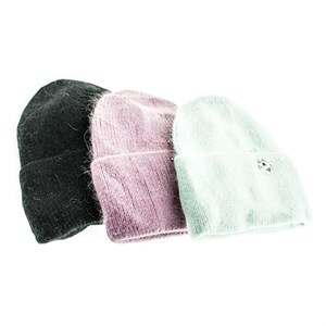 Шапка женская Halongyi 70% ангора, 15% шерсть, 15% акрил  (2189) - фото 24309