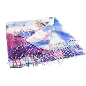 Палантин женский CASHMERE 50% кашемир, 50% бамбук (2383) - фото 24412