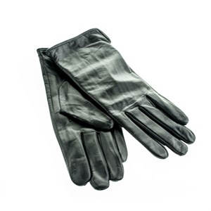 Перчатки жен. Flagman нат.кожа черный подкл п/шерсть (2145) - фото 25180