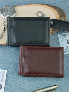 Зажим для денег экокожа (1010) - фото 25292