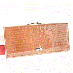 Кошелек женский Senior Leather Goods натуральная кожа лак (05-9812) - фото 25381