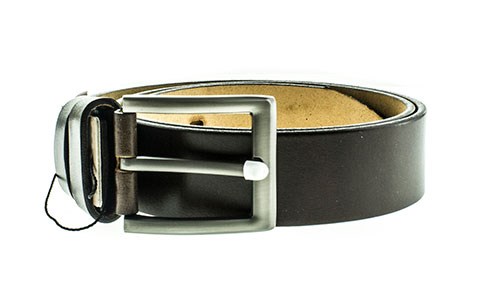 Ремень BELT PREMIUM мужской натуральная кожа  клас пряжка (1402-5) - фото 25394