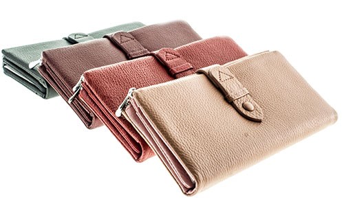 Кошелек SLG женский натуральная кожа (1715) - фото 25402