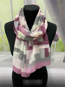 Шарф женский VICTORIA  100% шифон, 170*40 (211704) - фото 25442