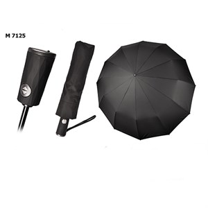 Зонт ТРИ СЛОНА суперавтомат мужской 100% п/э (7125) - фото 25478