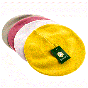 Берет женский LW 50% шерсть, 50% акрил (0802-17) - фото 25678