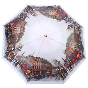 Зонт ТРИ СЛОНА суперавтомат женский 100% п/э (3808) - фото 25930