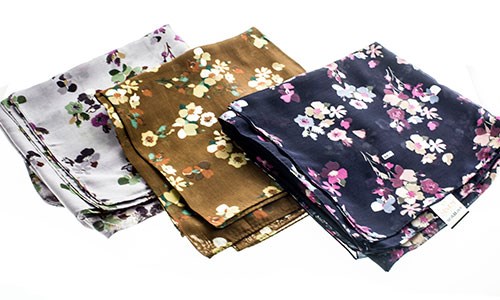 Платок женский SINEM 90% бамбуковое волокно,  10% п/э (AR-75) - фото 26105