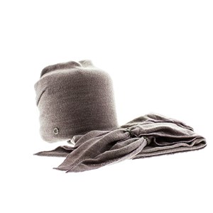 Комплект женский FOMAS (шапка+косынка) 50% шерсть, 30% полиамид, 20% хлопок (М5051) - фото 26112