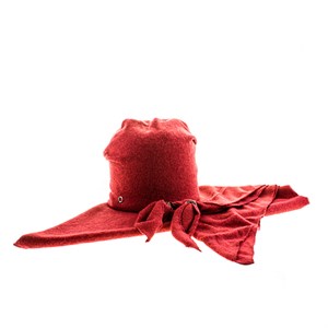 Комплект женский FOMAS (шапка+косынка) 50% шерсть, 30% полиамид, 20% хлопок (М5051) - фото 26113