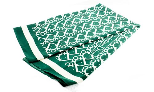 Платок женский ChristianDior аналог 100% шелк,  (9072) - фото 26242