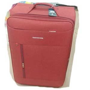 Чемодан Калининград полиэстер 4 колеса бордо (1160) - фото 26342