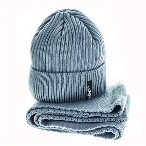 Комплект мужской (шапка+шарф) GTRM 100%акрил на флисе (090) - фото 26591