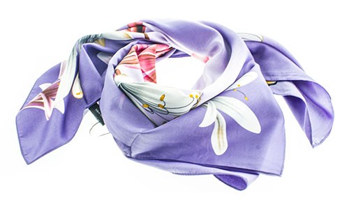 Платок женский VICTORIA  100% шелк (107) - фото 27177