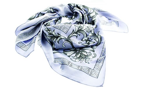 Платок женский VICTORIA  100% шелк  (2205-7) - фото 27179