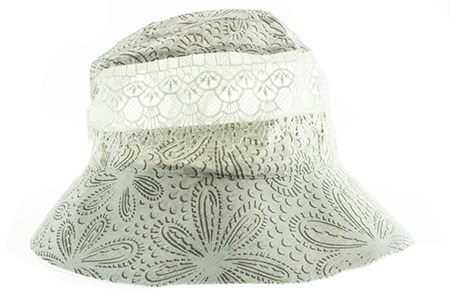Шляпа женская 100% лен  (2905-5) - фото 27324