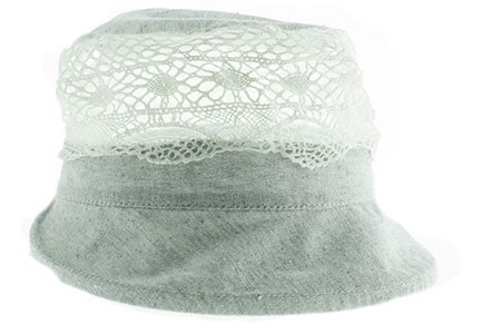 Шляпа женская 100% лен  (2905-8) - фото 27329