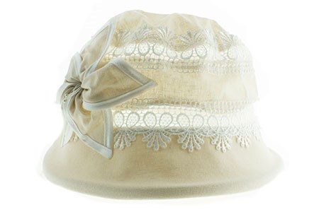 Шляпа женская 100% лен  (2905-9) - фото 27330